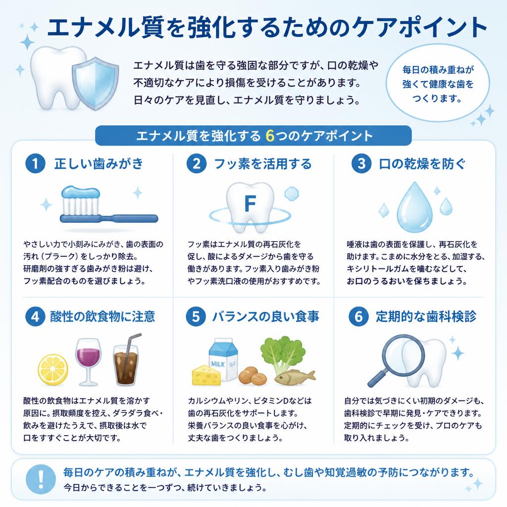 エナメル質の重要性