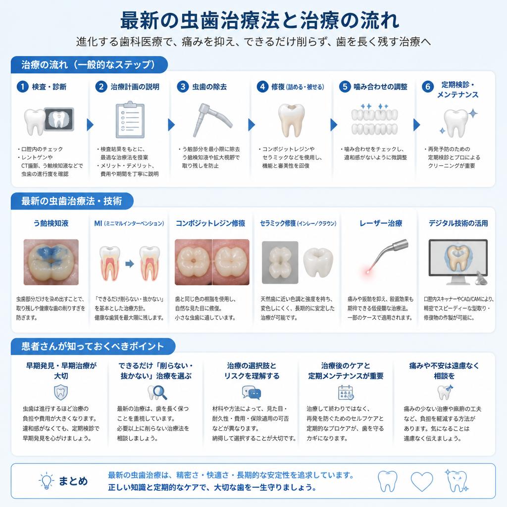 虫歯治療の最新情報