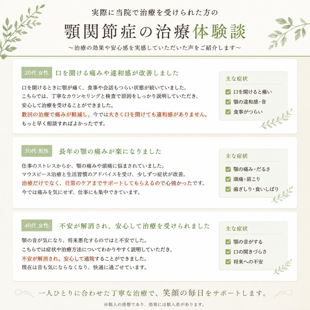 患者様の声