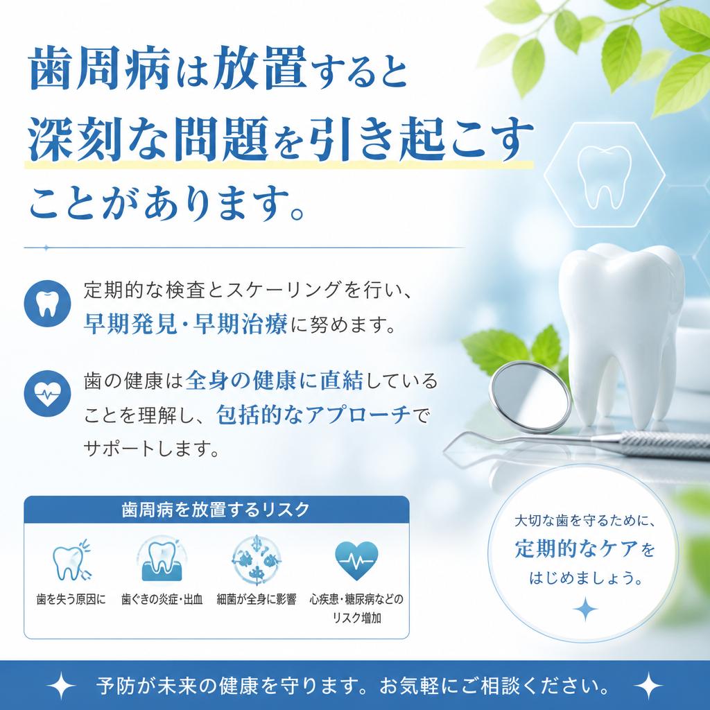 歯周病対策: 大人の健康を支える