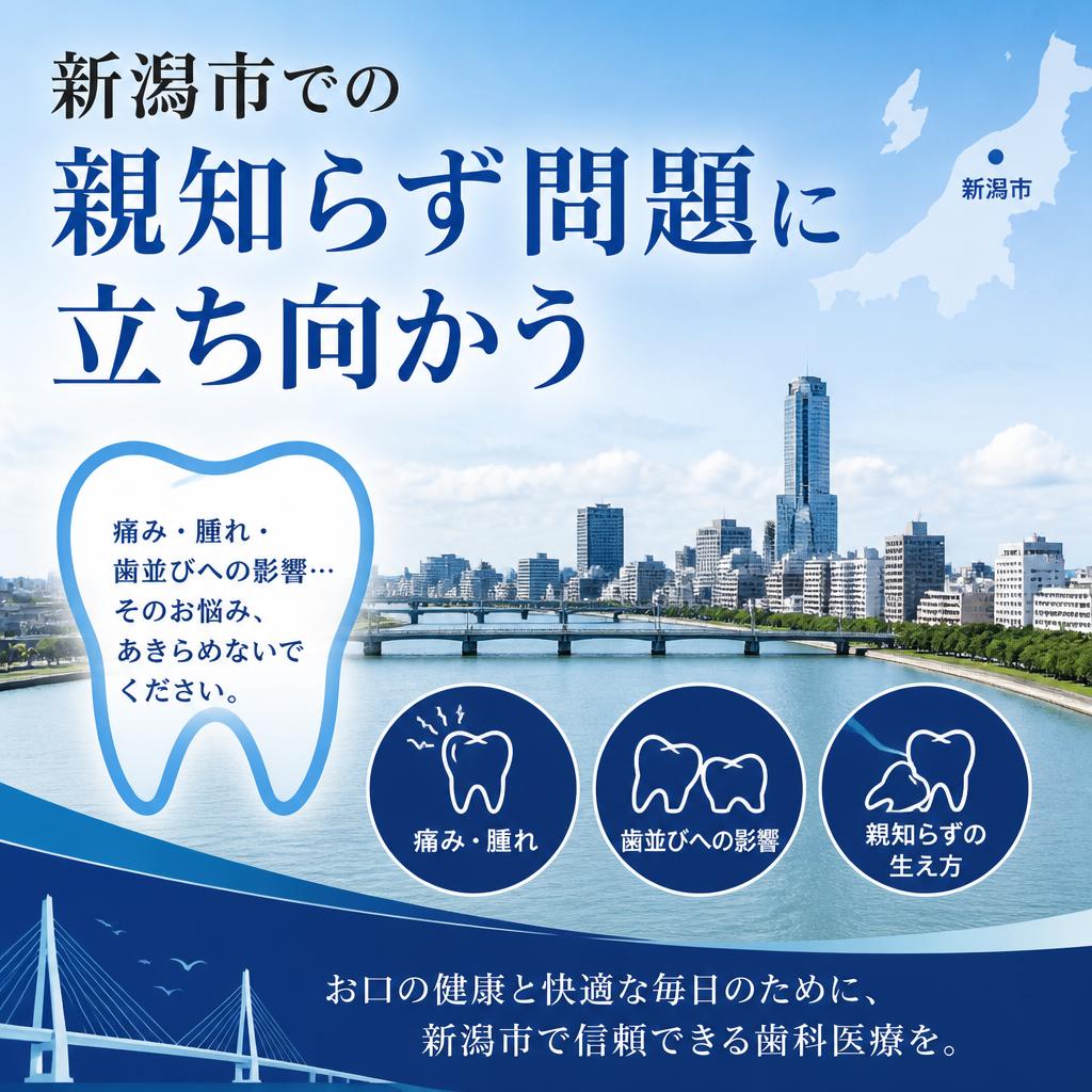 新潟市での親知らず問題に立ち向かう