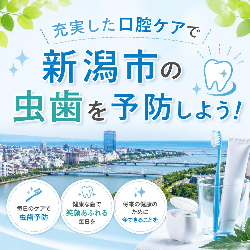 充実した口腔ケアで新潟市の虫歯を予防しよう！